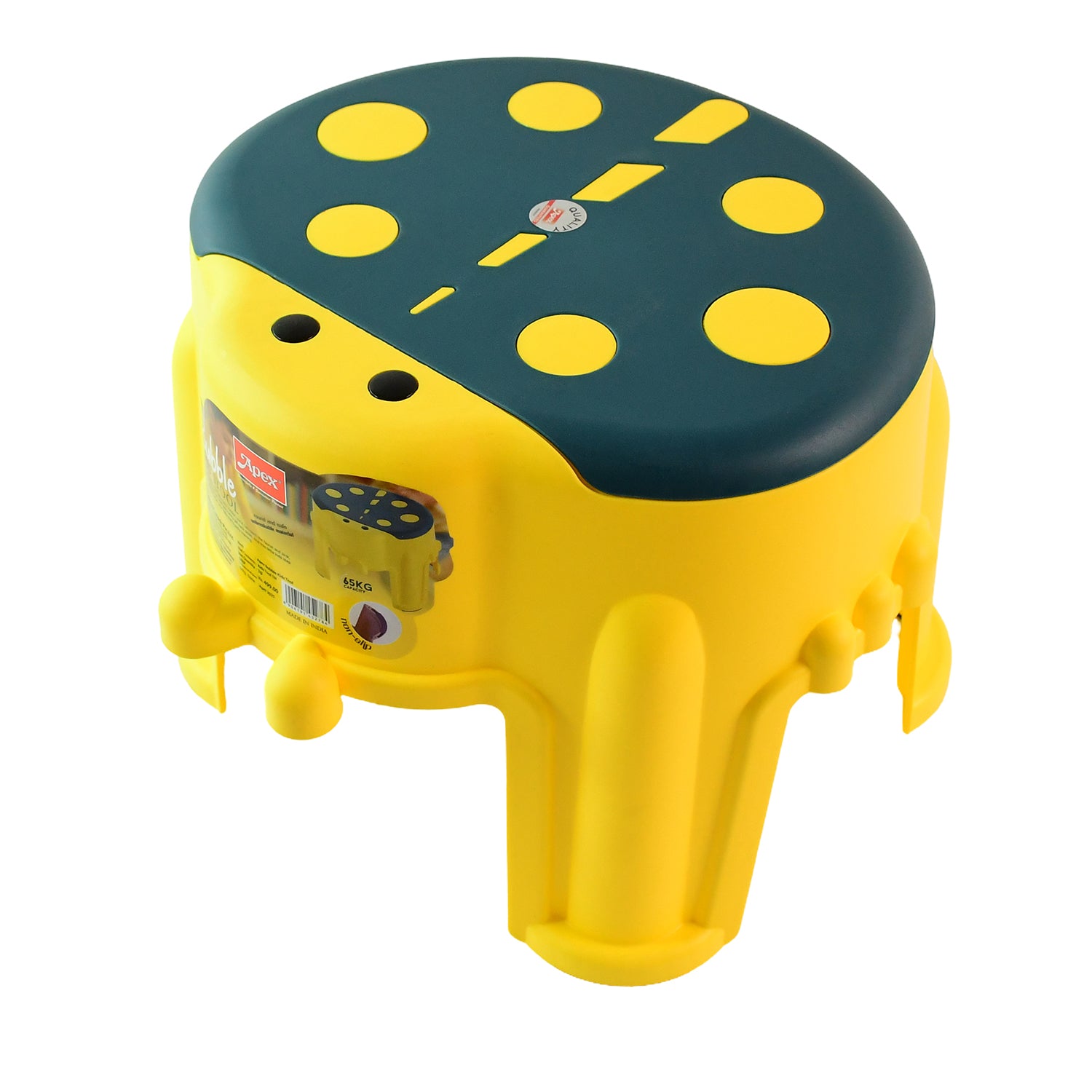 Apex Bubble Kids Step Stool – Durable Plastic, Safe & Lightweight