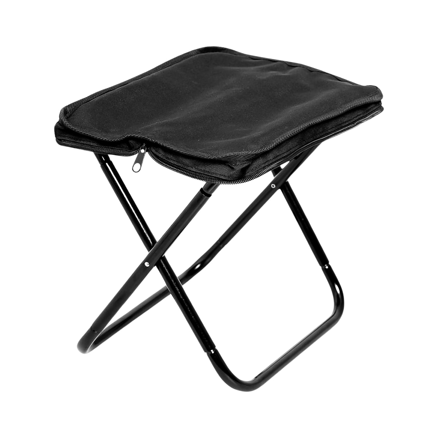 Portable Folding Camping Stool - Collapsible Travel Seat (1 Pc)
