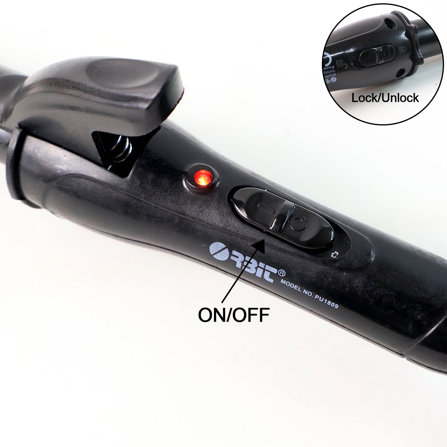 Orbit 2-in-1 Hair Straightener & Curler – Multi-Function (1 Pc)