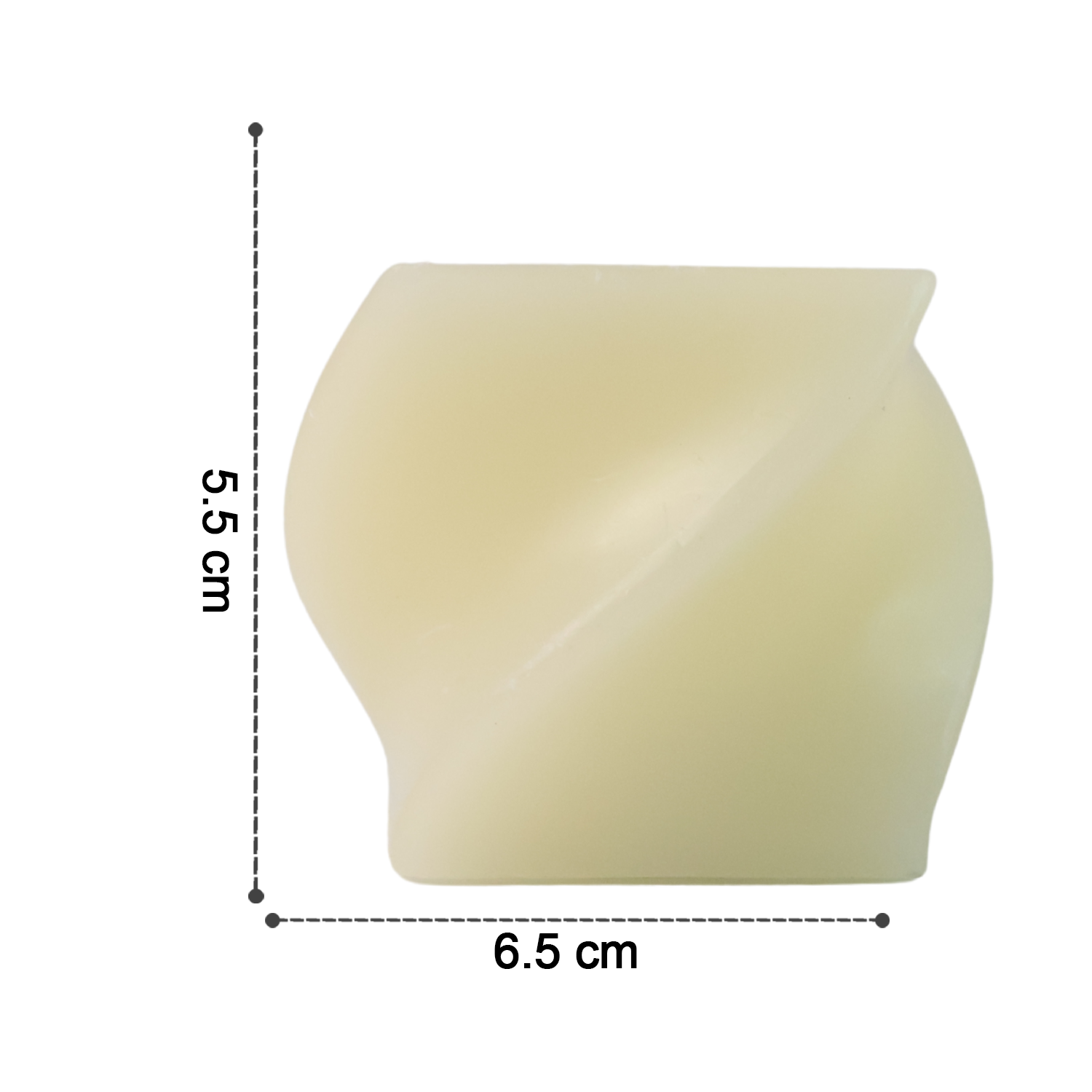 Set of 6 LED Flameless Candles – Square Shape Tealight Lamps