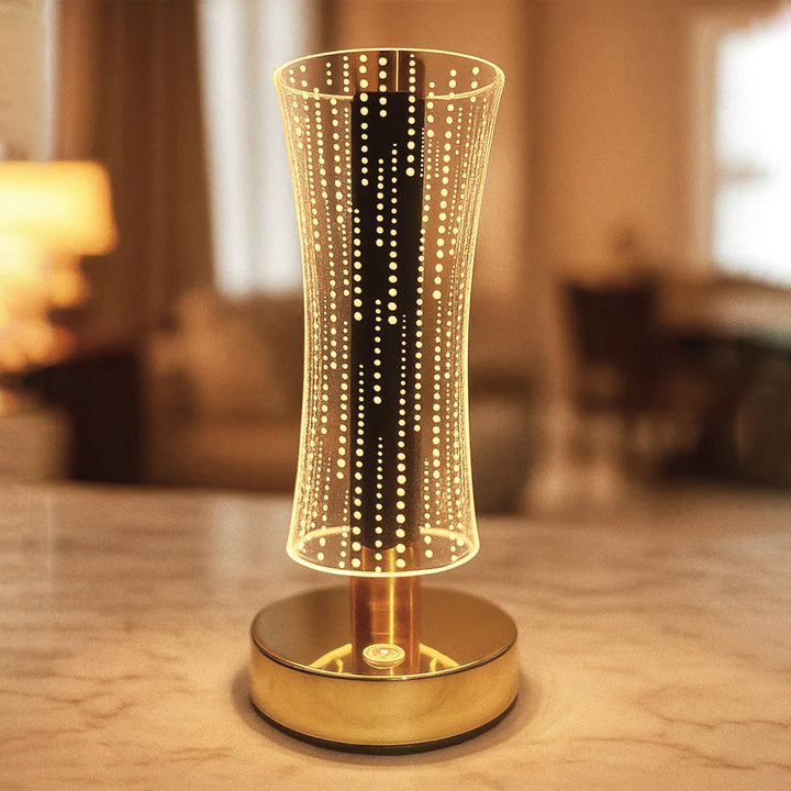 Luxury Crystal Table Lamp – Elegant Home Lighting (1 Pc)