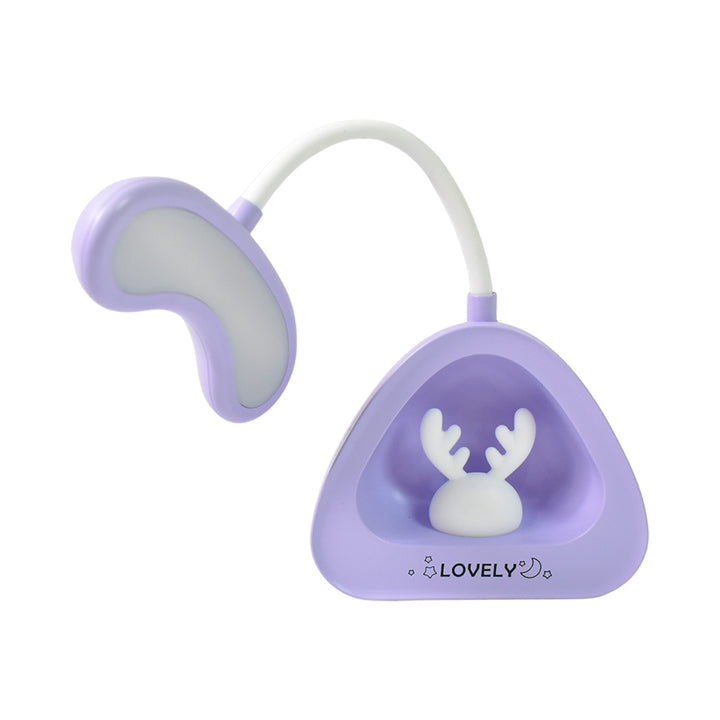 Cute LED Desk Lamp with Button Control – Night Light for Kids