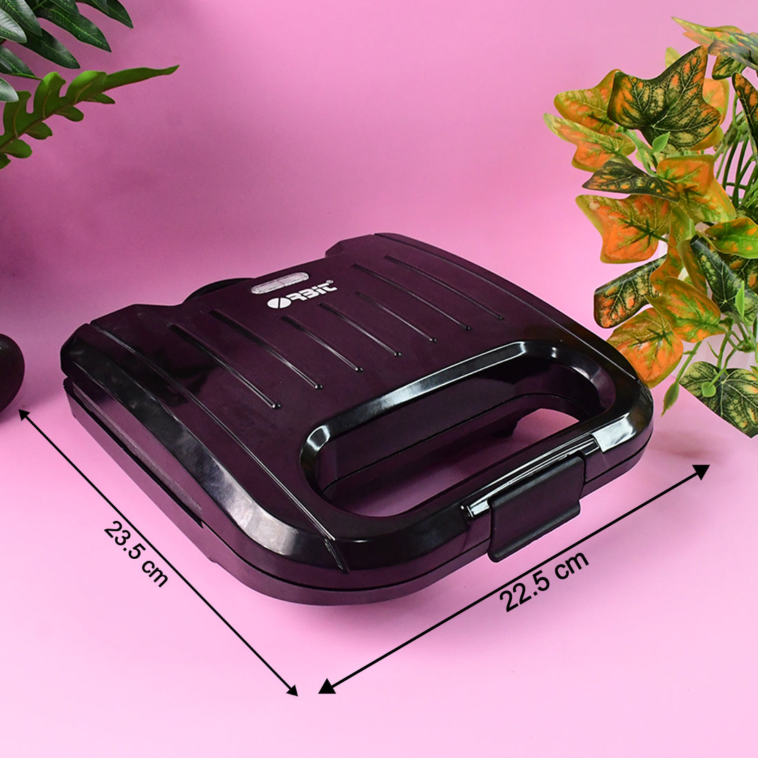 Orbit 800W Sandwich Toaster Maker – Quick & Easy Toasting (1 Pc)