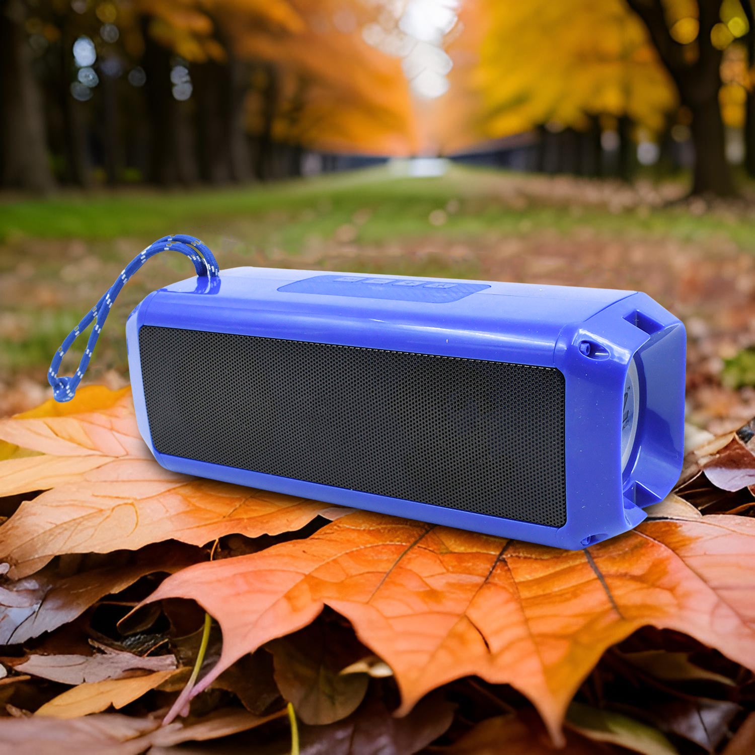 Portable Wireless Bluetooth Speaker – Rechargeable, Compact (1 Pc)