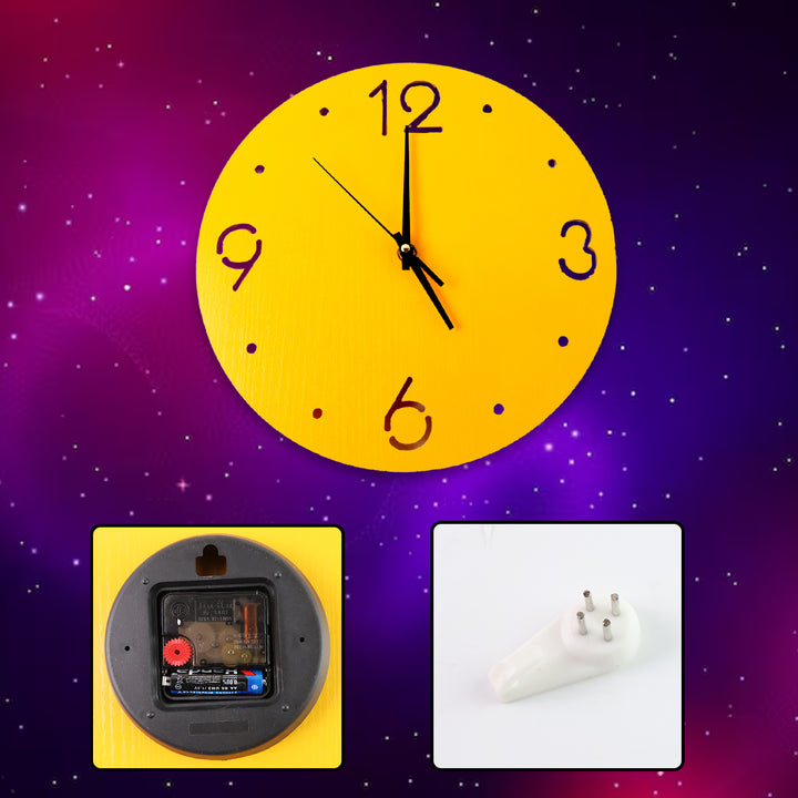 Modern Minimalist Wall Clock for Home and Office Decor (1 Pc)