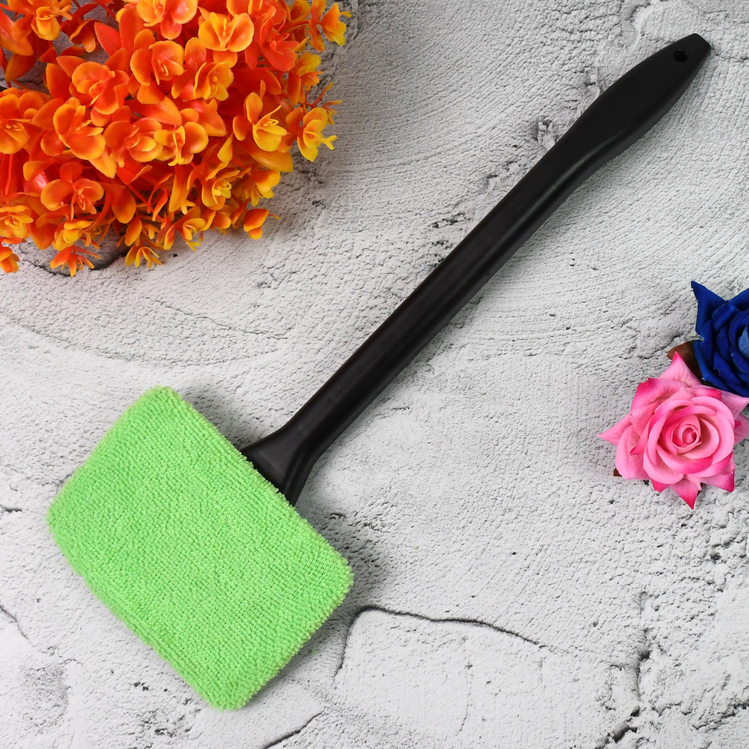 Windshield Car Glass Cleaner Wiper – 38cm with Extra Microfiber Cloth (1 Pc)