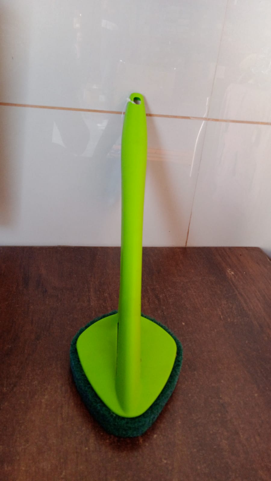 Scrubber Hockey with Long Handle – Durable Floor Cleaning Brush (1 Pc)