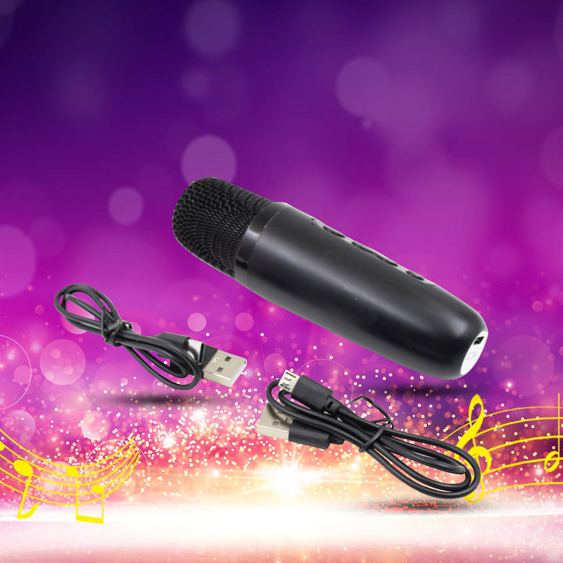 Wireless Bluetooth Speaker 5W with Mic, LED, Solar & USB Charging