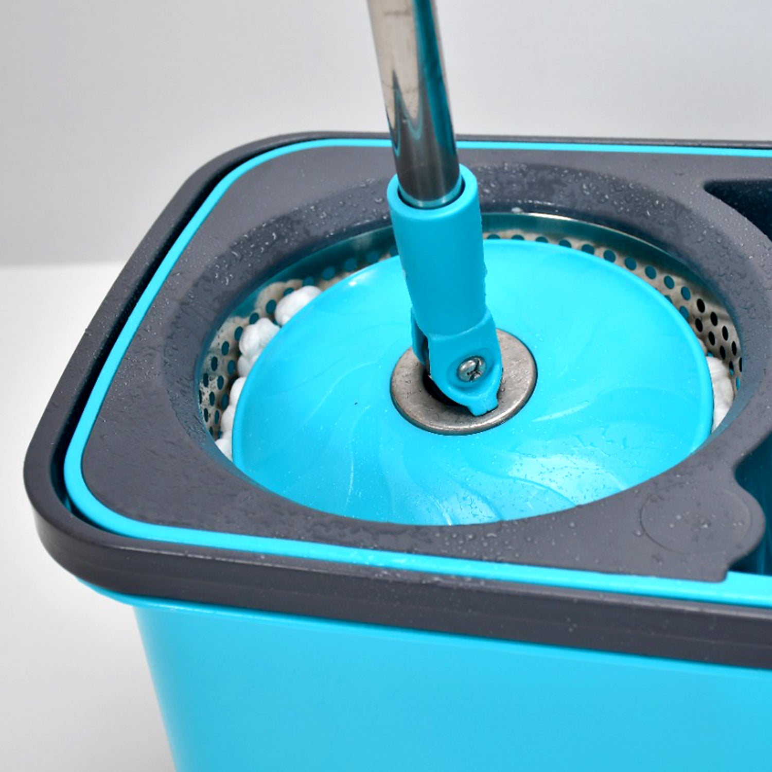 Quick Spin Mop with Plastic Bucket – Easy-Wheel Floor Cleaner