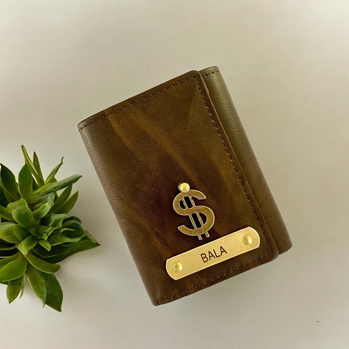 Trifold Men's Wallet – Stylish & Compact Leather Wallet for Men