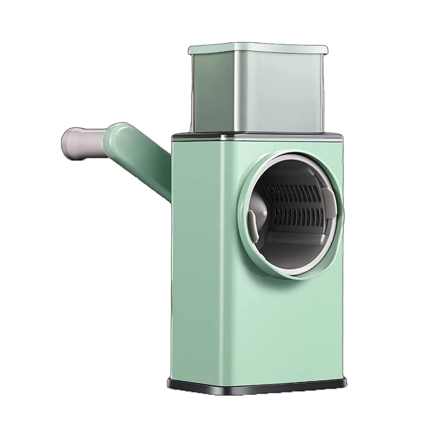 Stainless Steel Veg Chopper & Dicer with 6 Blades & Suction Base