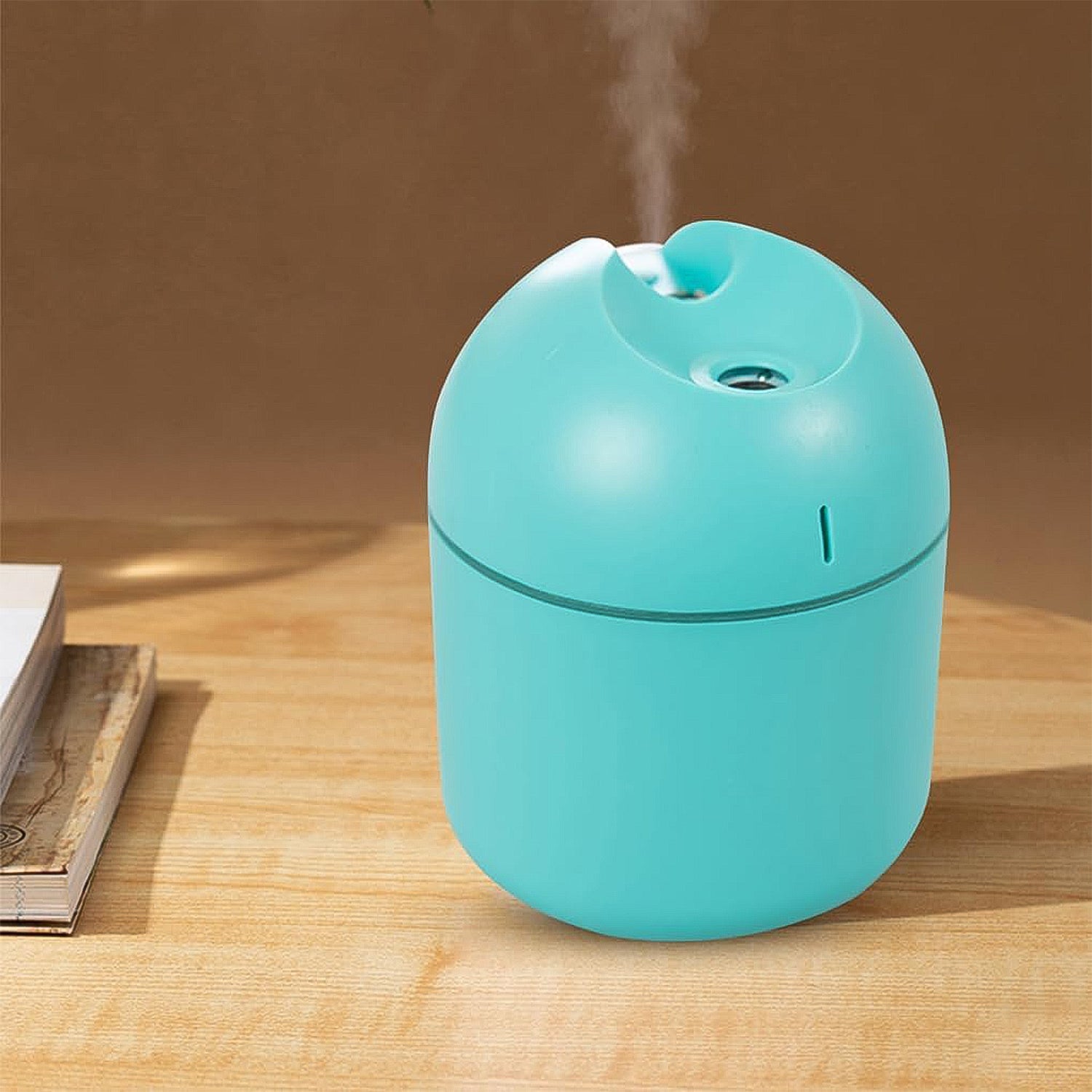 Mini USB Air Humidifier for Home & Office – Blue (1 Pc)