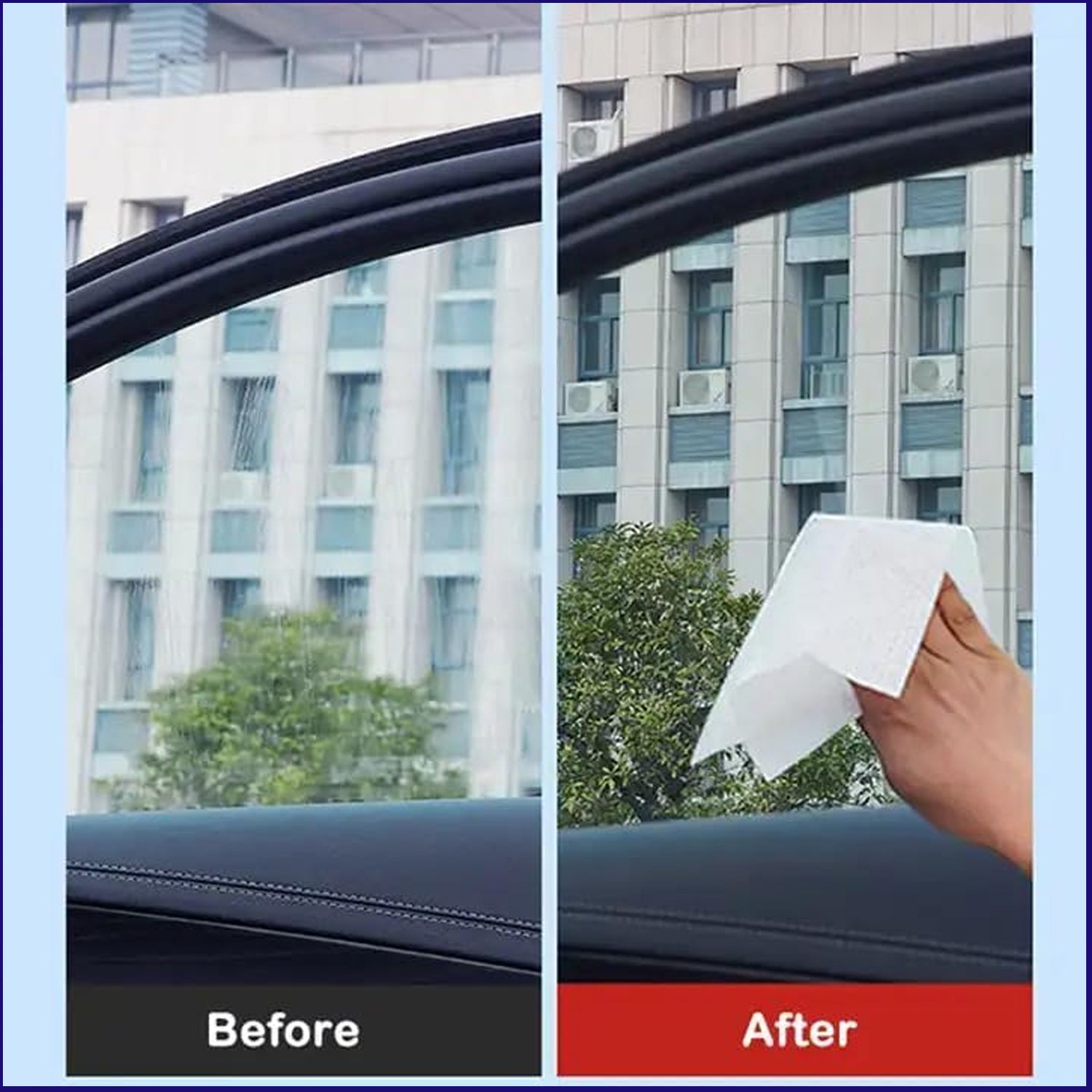 Car Dashboard Scratch Remover Wipes – 80 Pcs Set for Auto Care