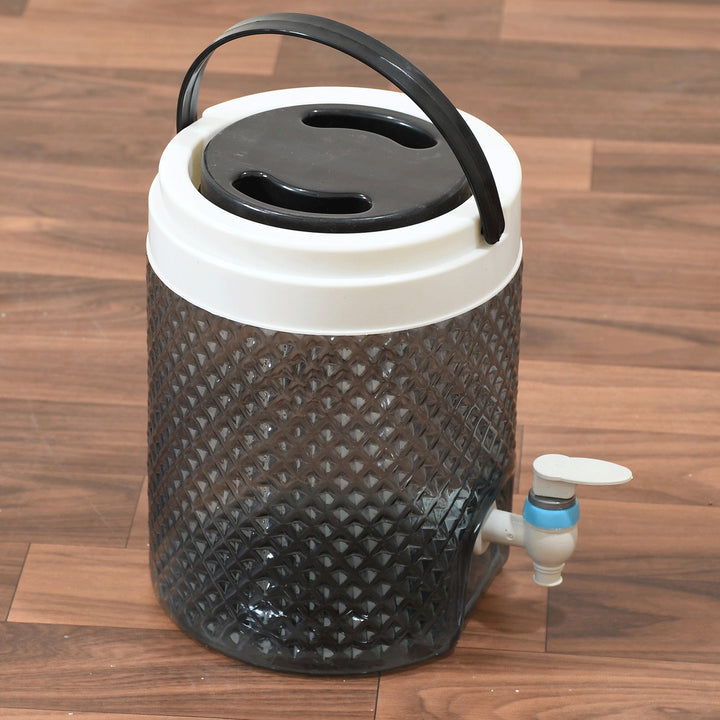 Diamond Cut Design Plastic Water Jug – 4500ml for Water & Beverages