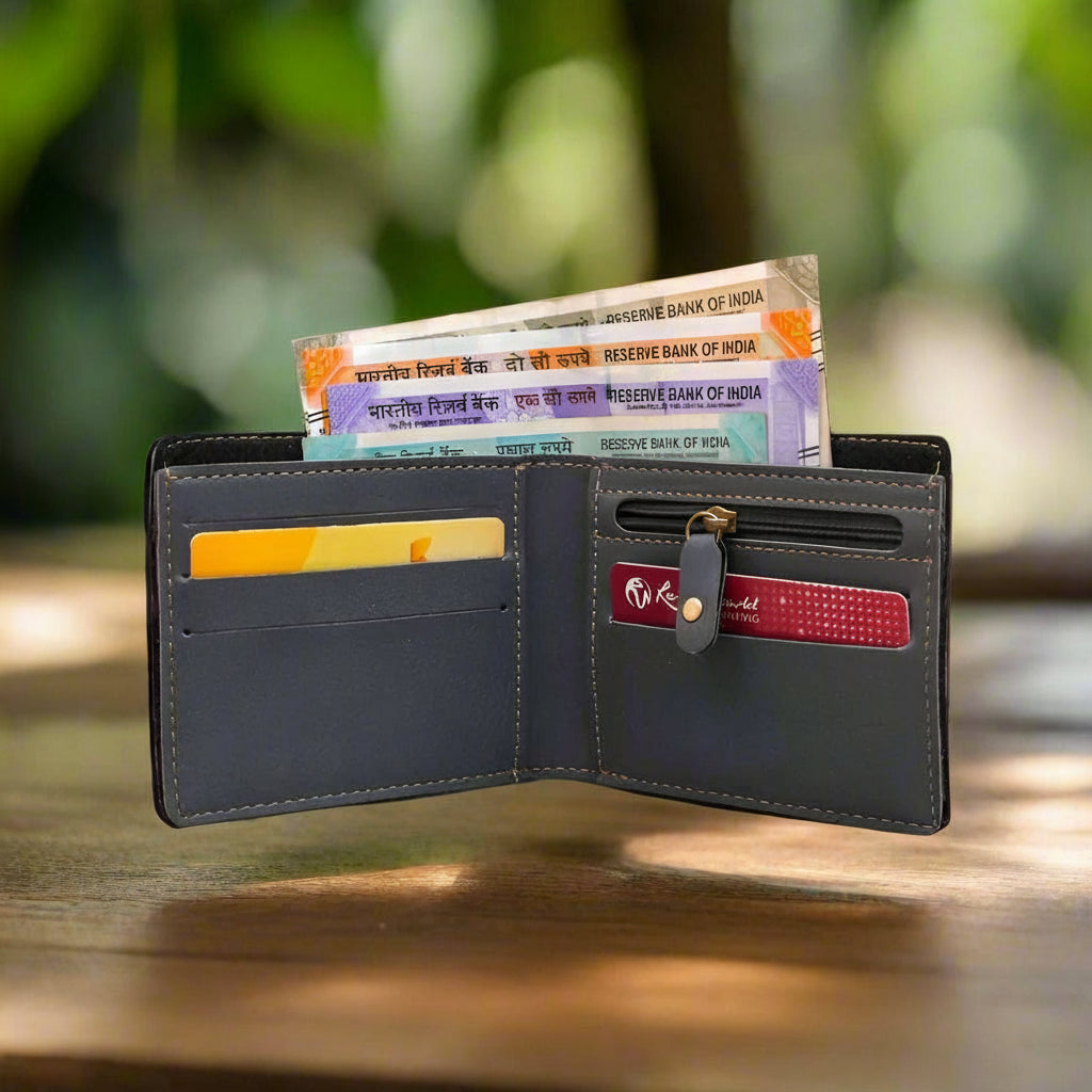 Premium Nexon Wallet & Keychain – Stylish Leather Gift Set for Men