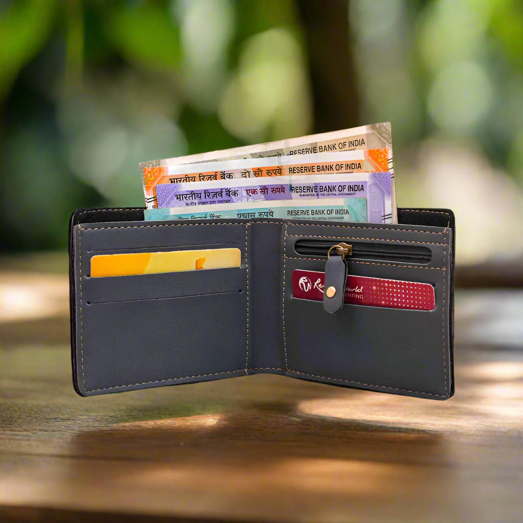 Premium Nexon Wallet & Keychain – Stylish Leather Gift Set for Men