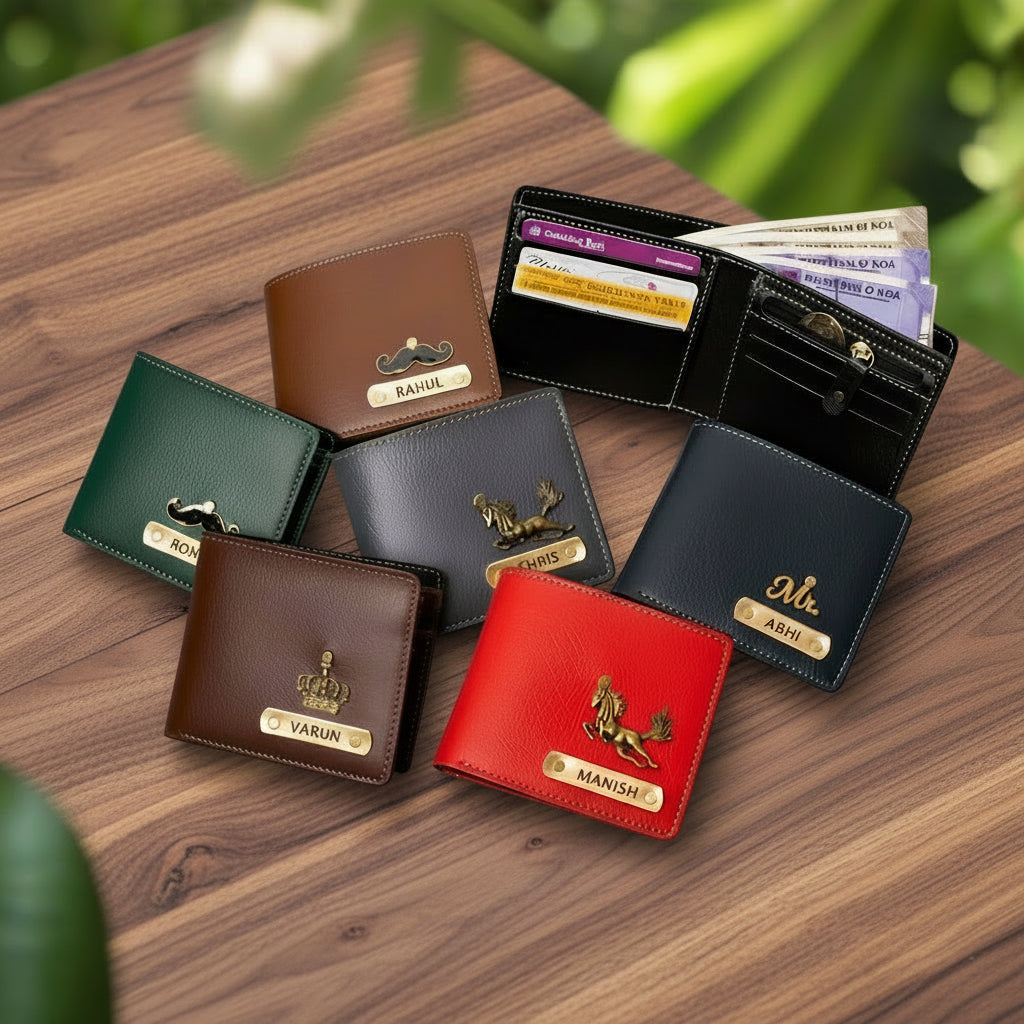 Premium Nexon Wallet & Keychain – Stylish Leather Gift Set for Men