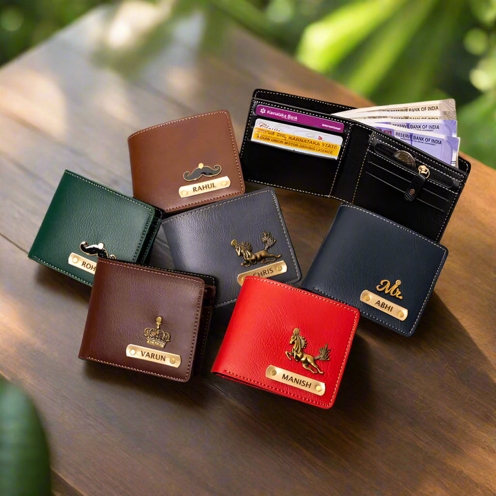 Premium Nexon Wallet & Keychain – Stylish Leather Gift Set for Men