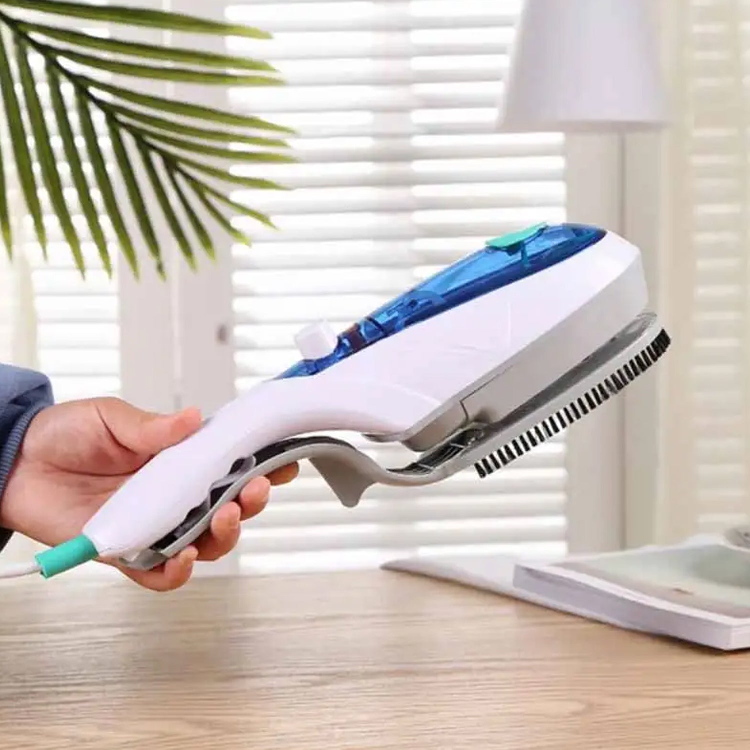 Portable Steam Iron & Garment Steamer – Handheld Crease Remover (1 Set)