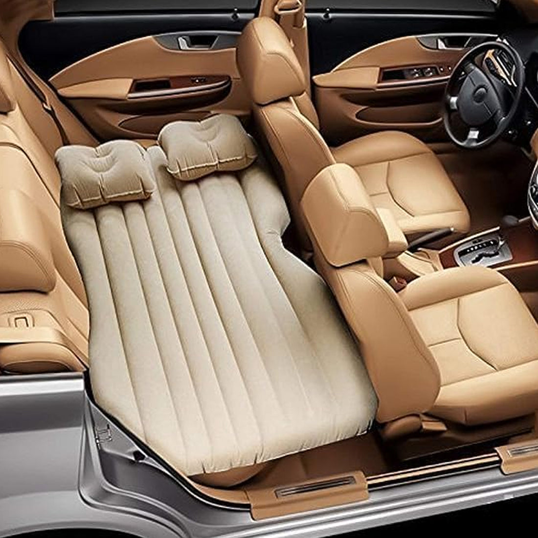 Portable Inflatable Car Backseat Mattress Bed - 1 Piece