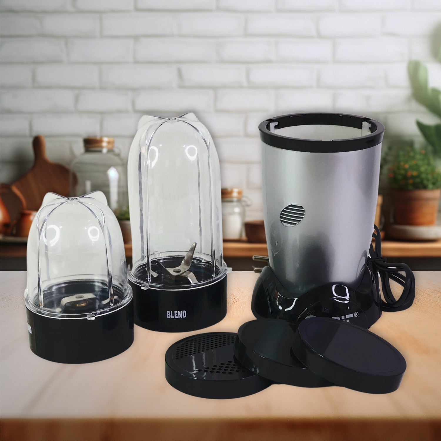 Orbit 400W Multi-Purpose Bullet Mixer - 2 Jars