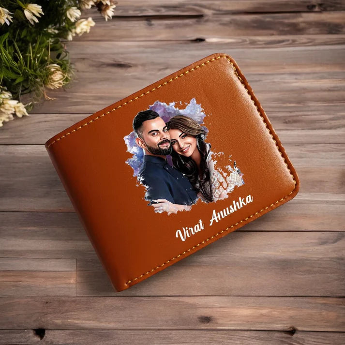 Personalized Photo Wallet – Custom Leather Wallet for Special Gift