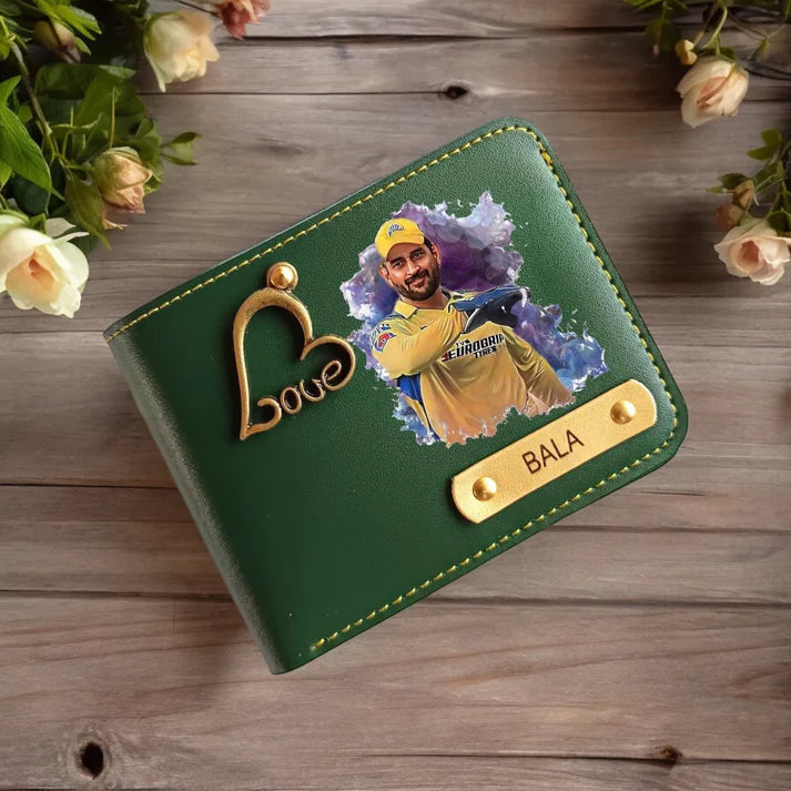 Personalized Photo Wallet – Custom Leather Wallet for Special Gift