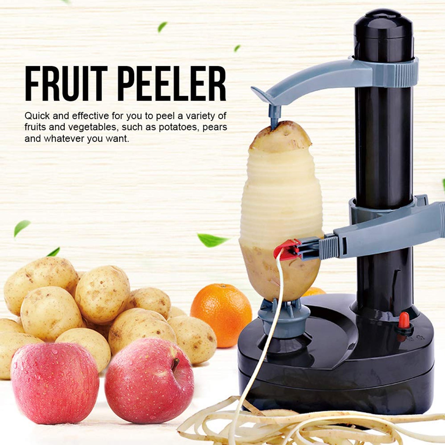 Multipurpose Electric Automatic Peeler for Vegetables & Fruits (1 Pc)