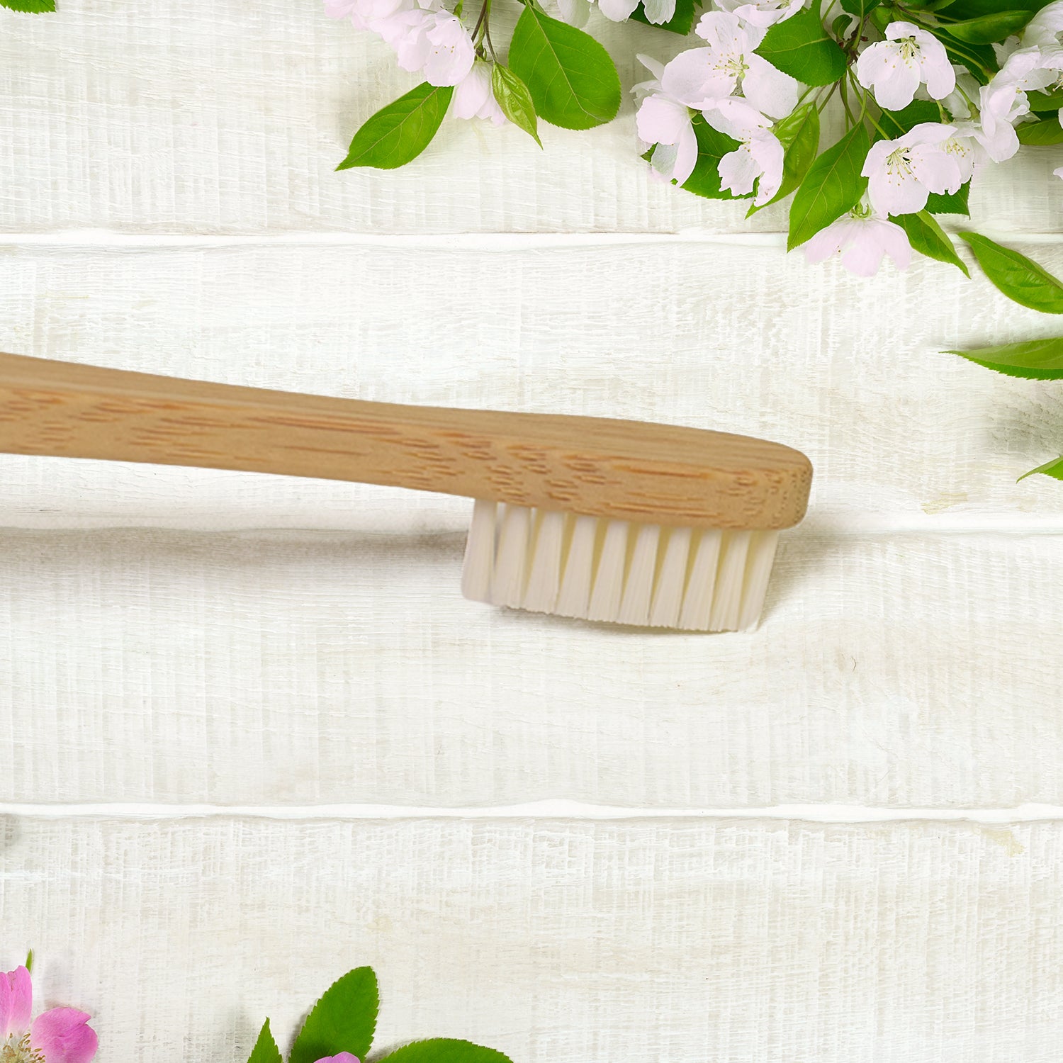 Wooden Bamboo Toothbrush with Ultra Soft Bristles (1 Pc)