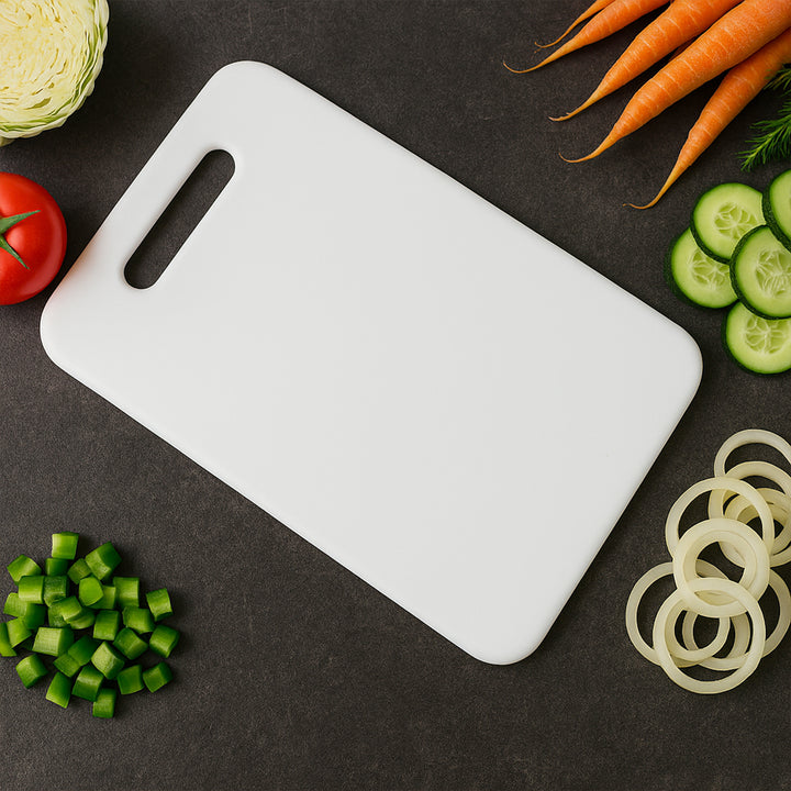 Apex Medium Plastic Chopping Board – 36x23cm, Durable (1 Pc)