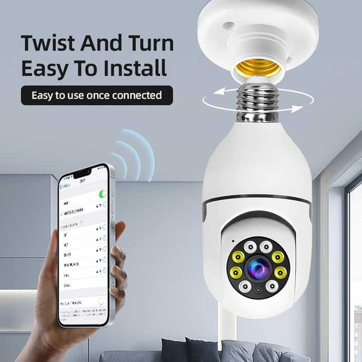 V380 Pro 360° Fisheye Wireless CCTV Camera - WiFi, 1-Pack