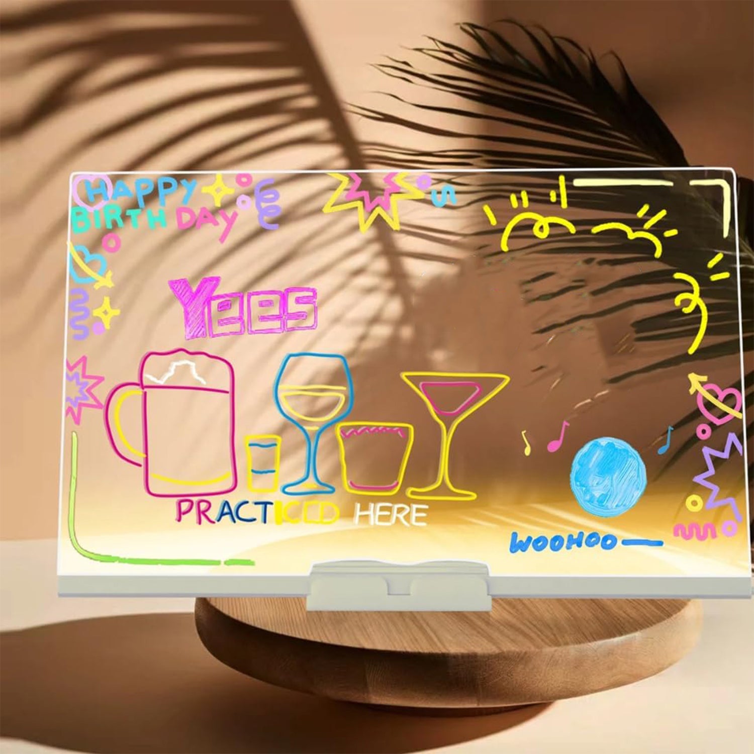 Illuminated LED Writing Board Set – Rechargeable & Display Ready