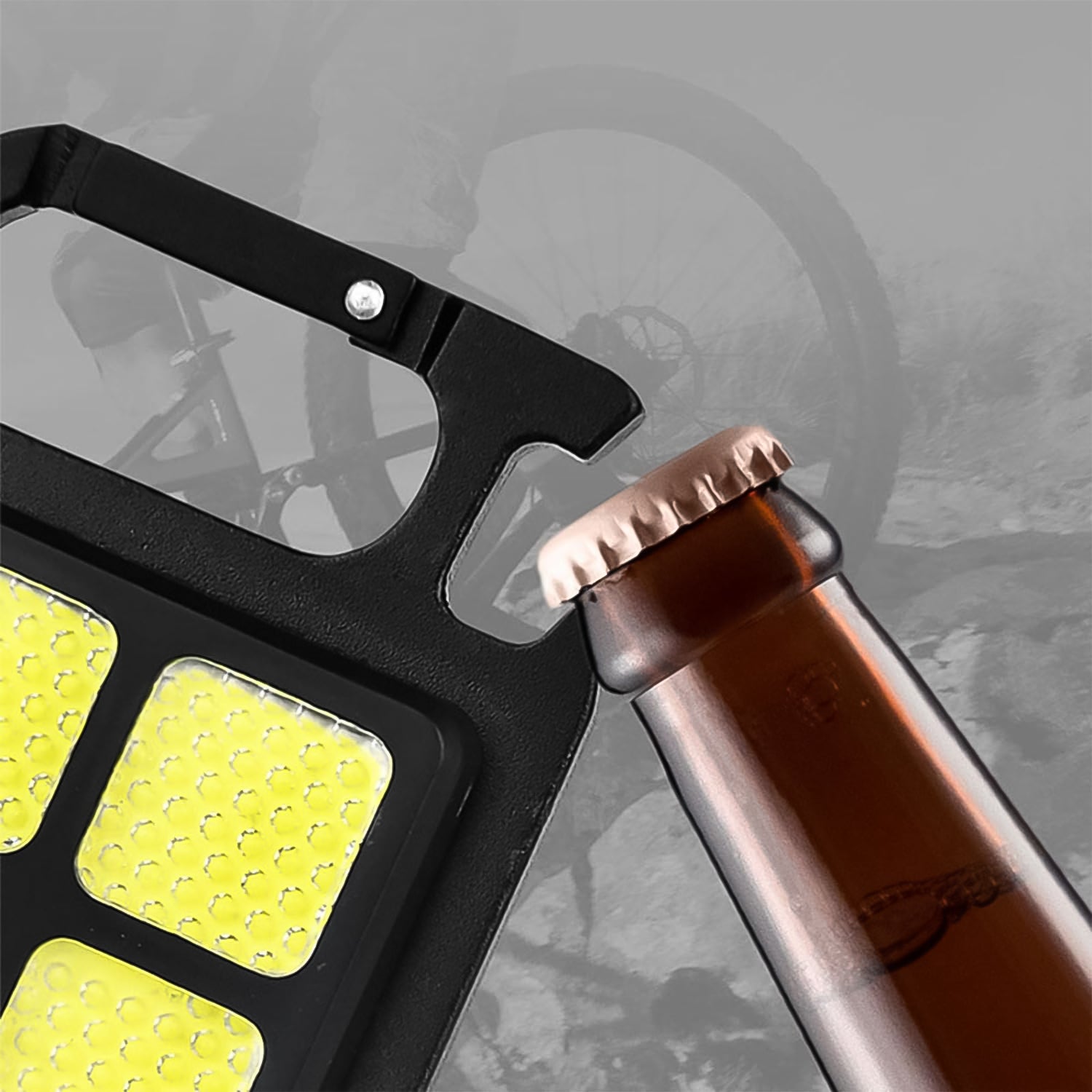 4-LED Mini Keychain Light (1 Pc)