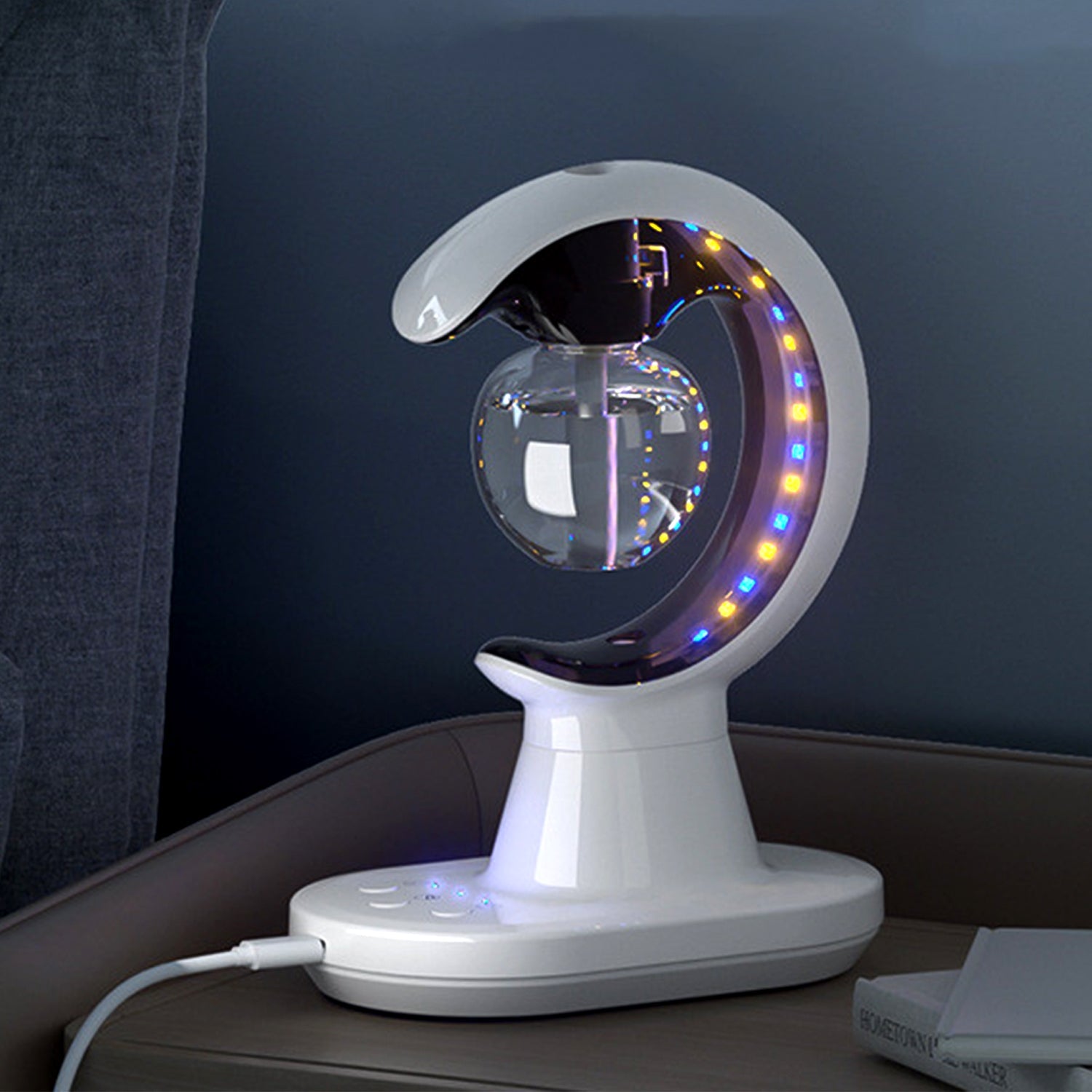 Multifunctional 3-in-1 LED Lamp, Humidifier & Repellent – 1 Pc