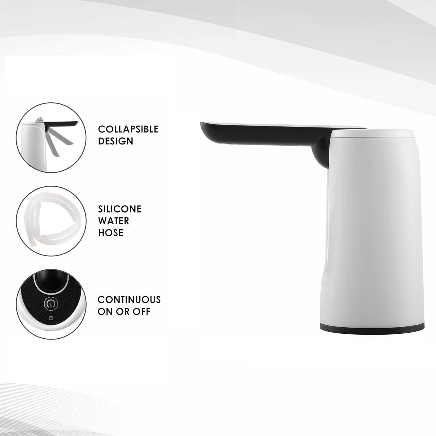 Electric Water Dispenser Pump - Easy One-Piece Operation