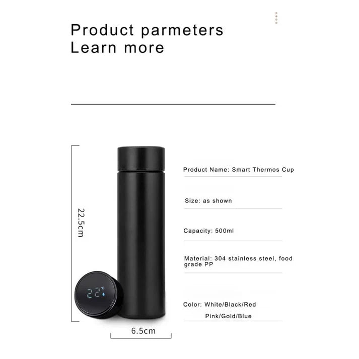 Personalized Temperature Bottle – Custom Hot & Cold Flask Gift