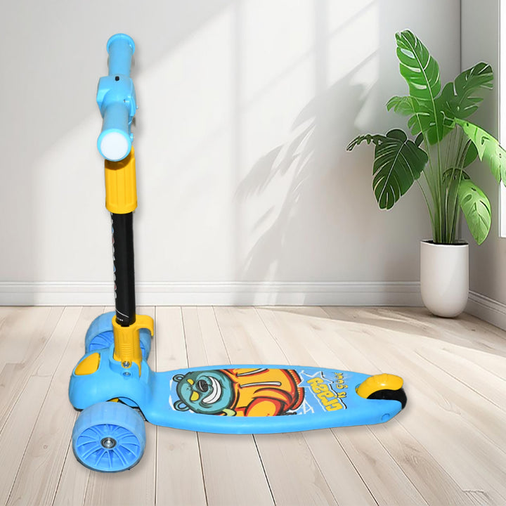 Jumbo Kids Scooter - 2 Wheels, Steel Frame, Foldable & Adjustable Height