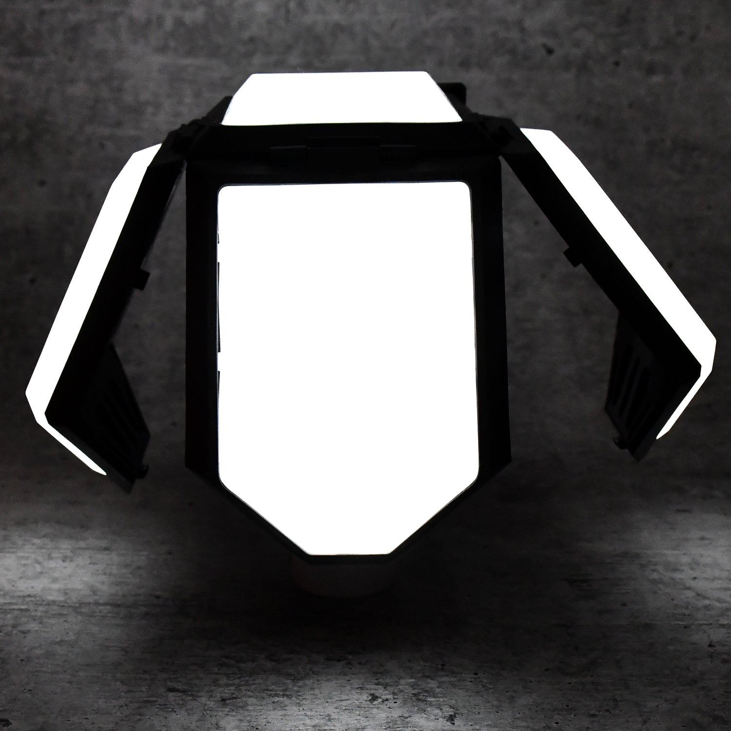 Foldable USB Rechargeable Camping LED Light with Hanging Hook (1 Pc)