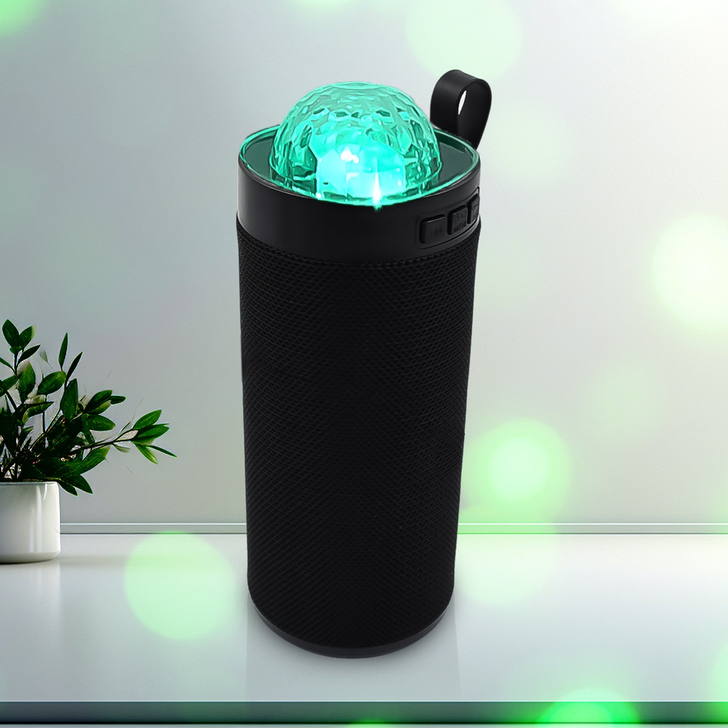 3D Disco Light Bluetooth Speaker with Sound Activation (1 Pc)