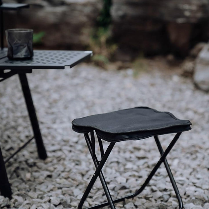 Portable Folding Camping Stool - Collapsible Travel Seat (1 Pc)