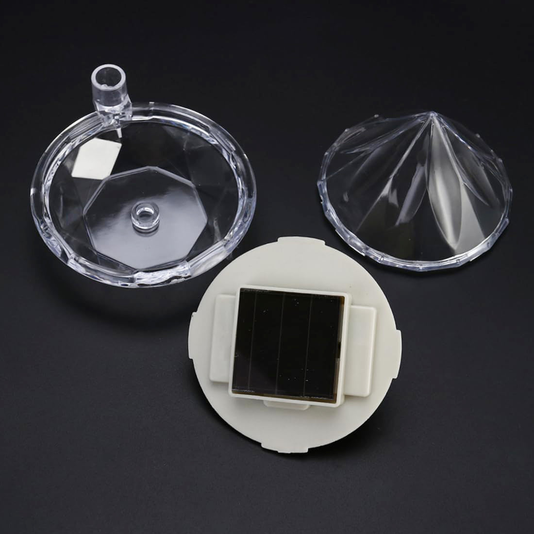 4-Pack Diamond Solar Garden Lights – Outdoor LED Decoration