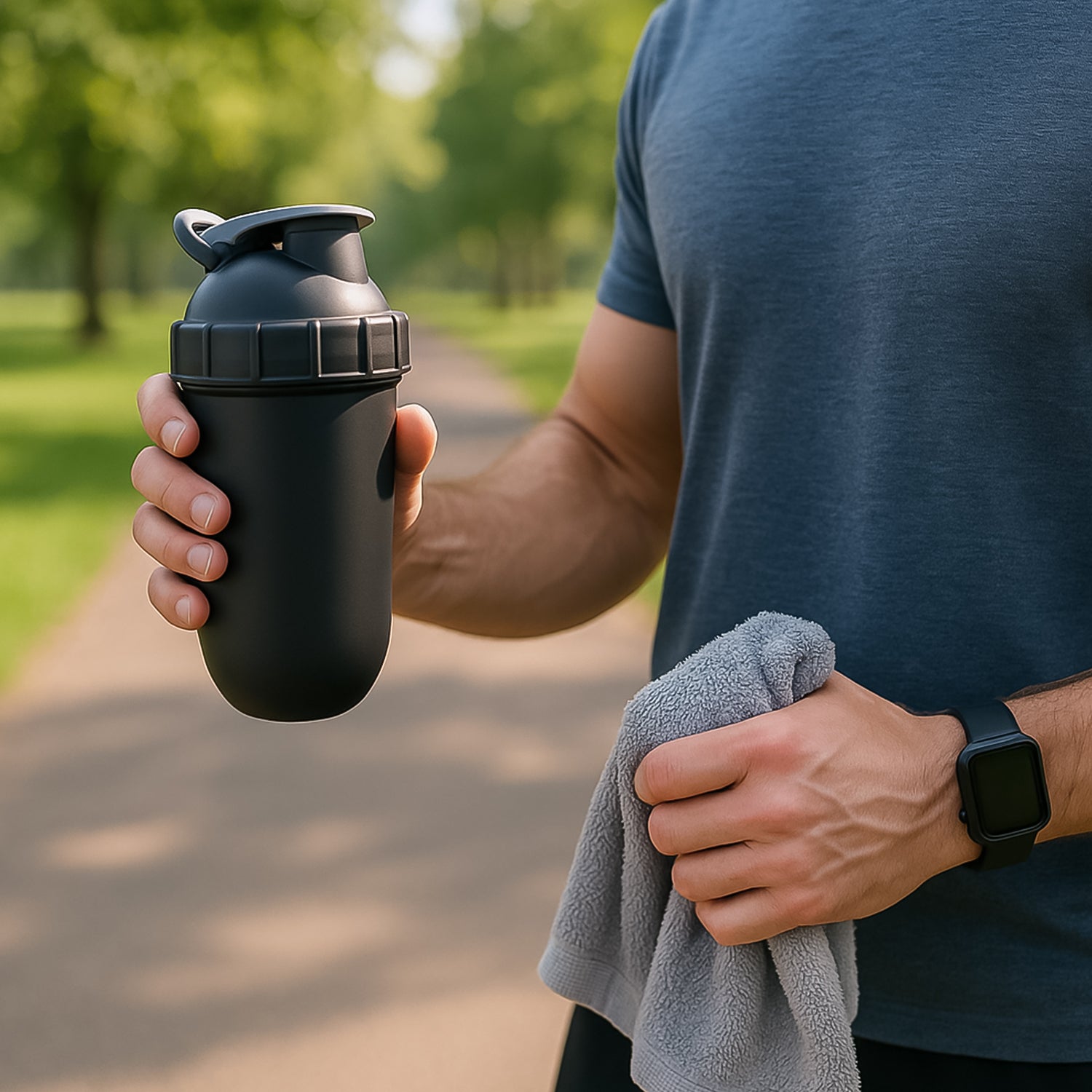 Liger Gym Shaker Bottle 800ml – Ideal for Fitness (1 Pc)