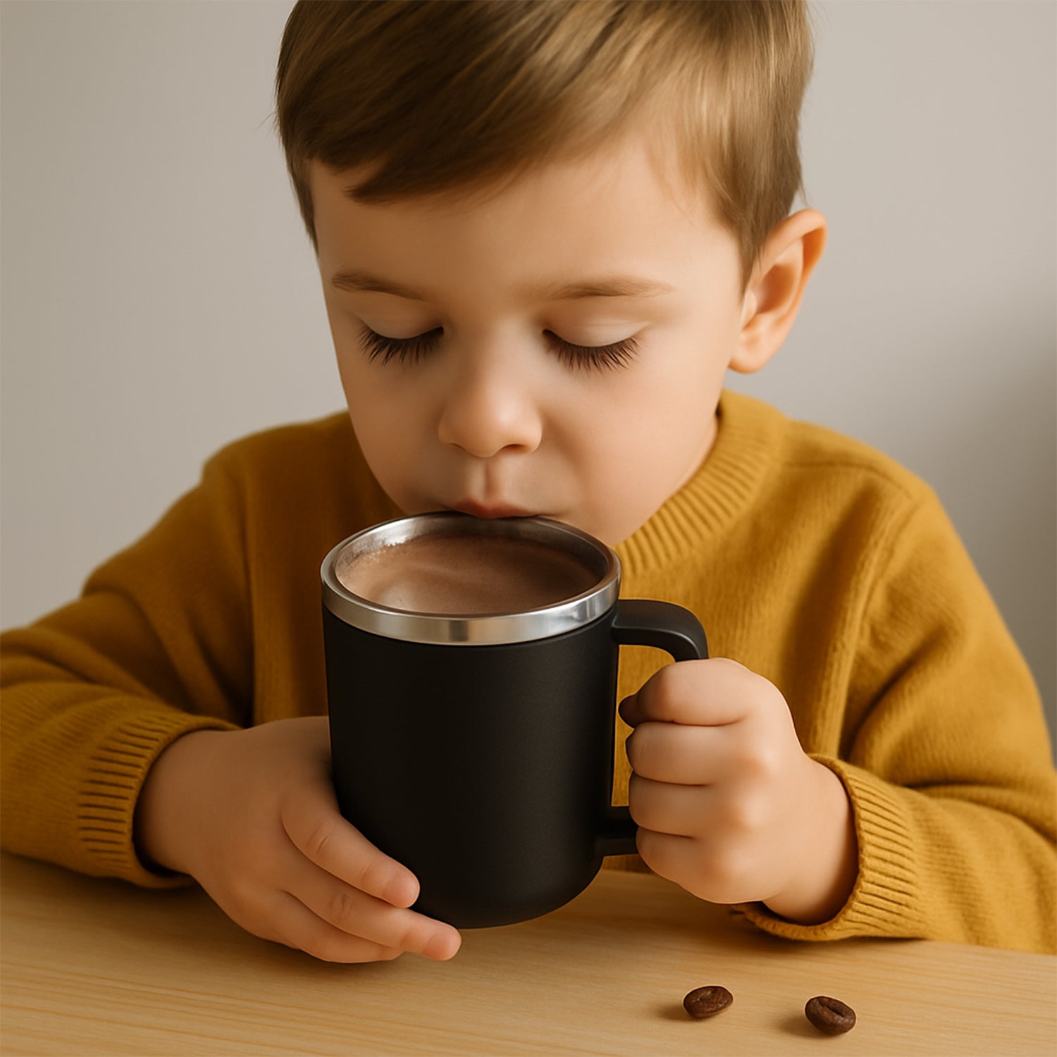 Apex Happy Mug – 400ml Ceramic Cup (1 Pc)