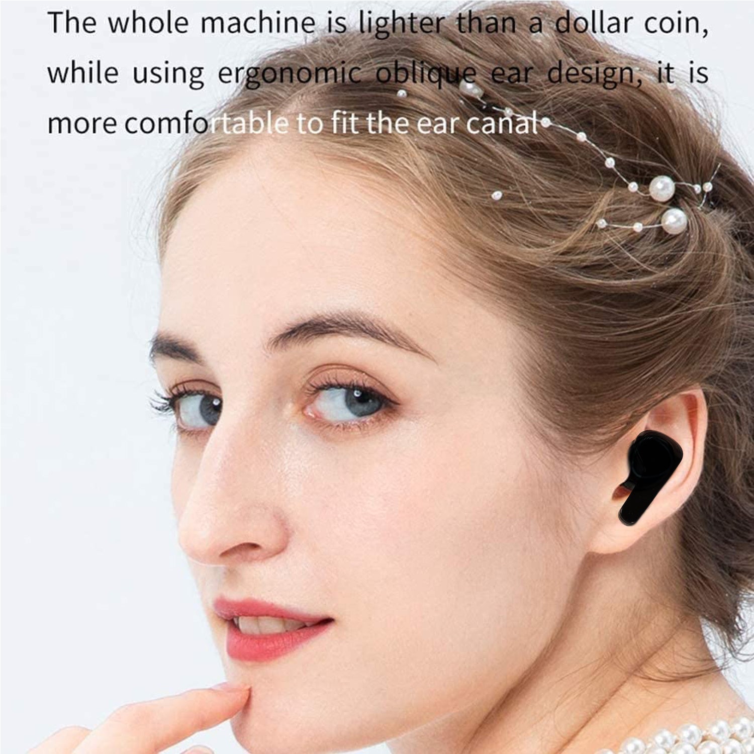 M12 Max Bluetooth Earphones, Touch Control, Wireless Stereo Sound