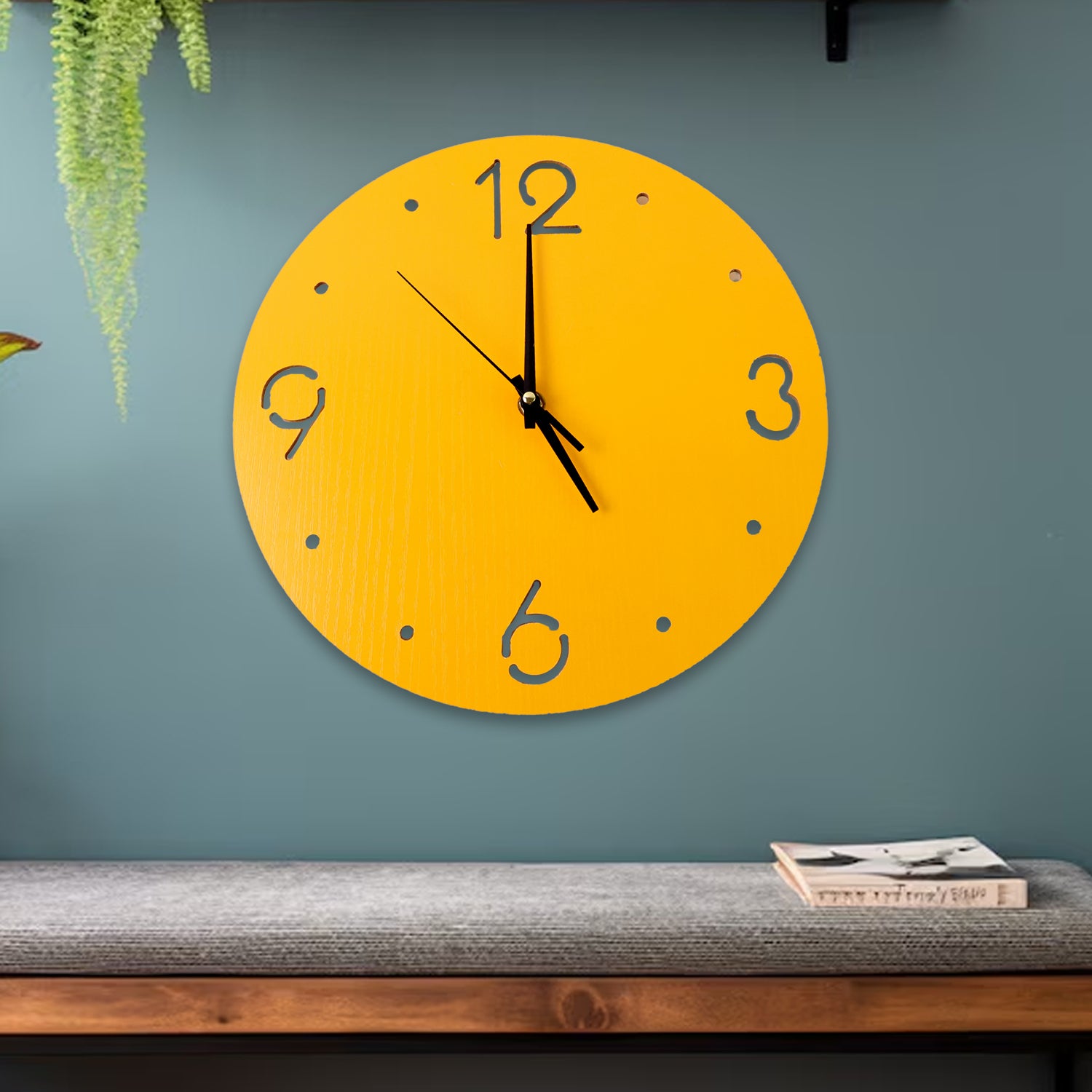 Modern Minimalist Wall Clock for Home and Office Decor (1 Pc)