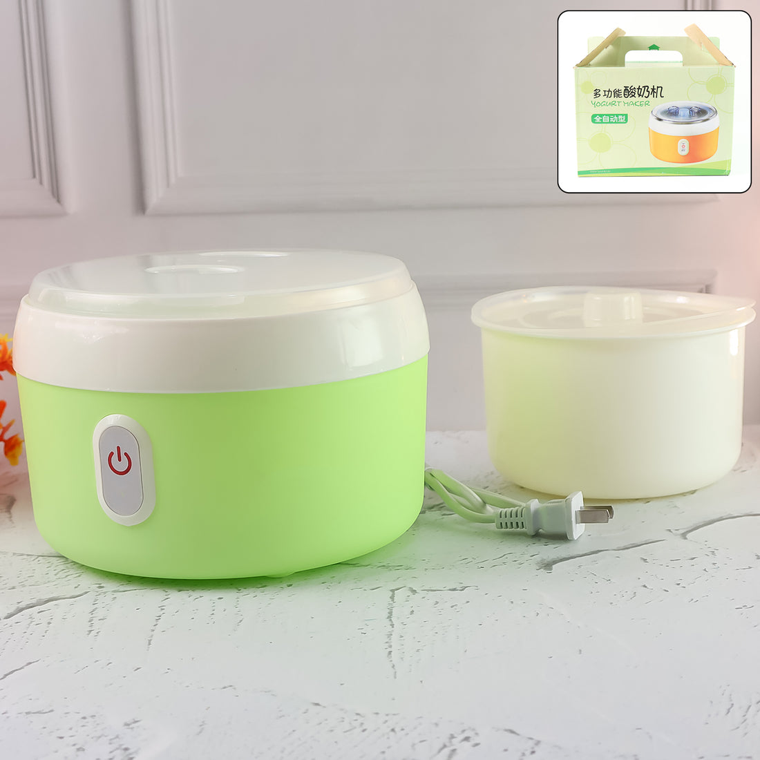 Electric Yogurt Maker for Home & Kitchen – Easy Yoghurt Making