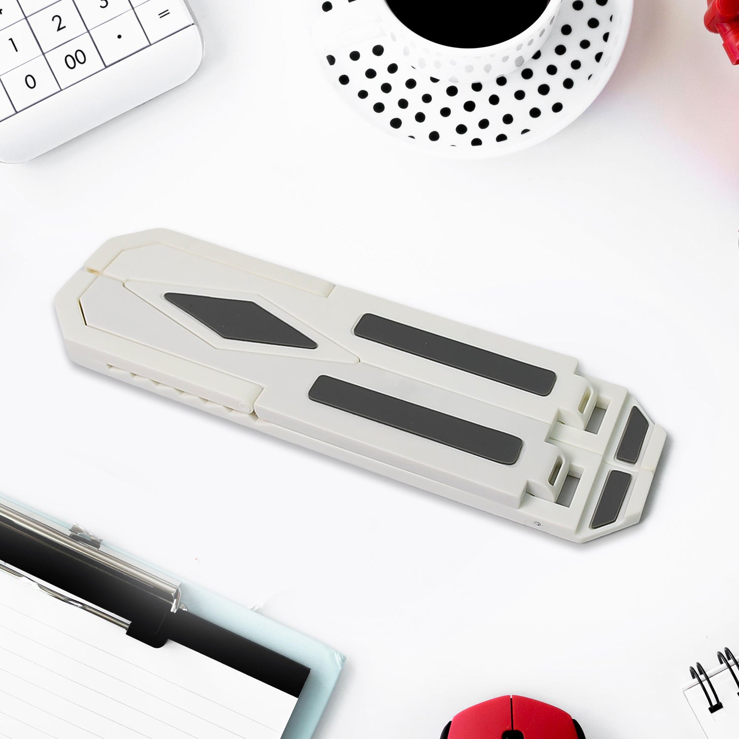 Adjustable Tablet, Phone & Laptop Stand – Multi-Position Holder (1 Pc)