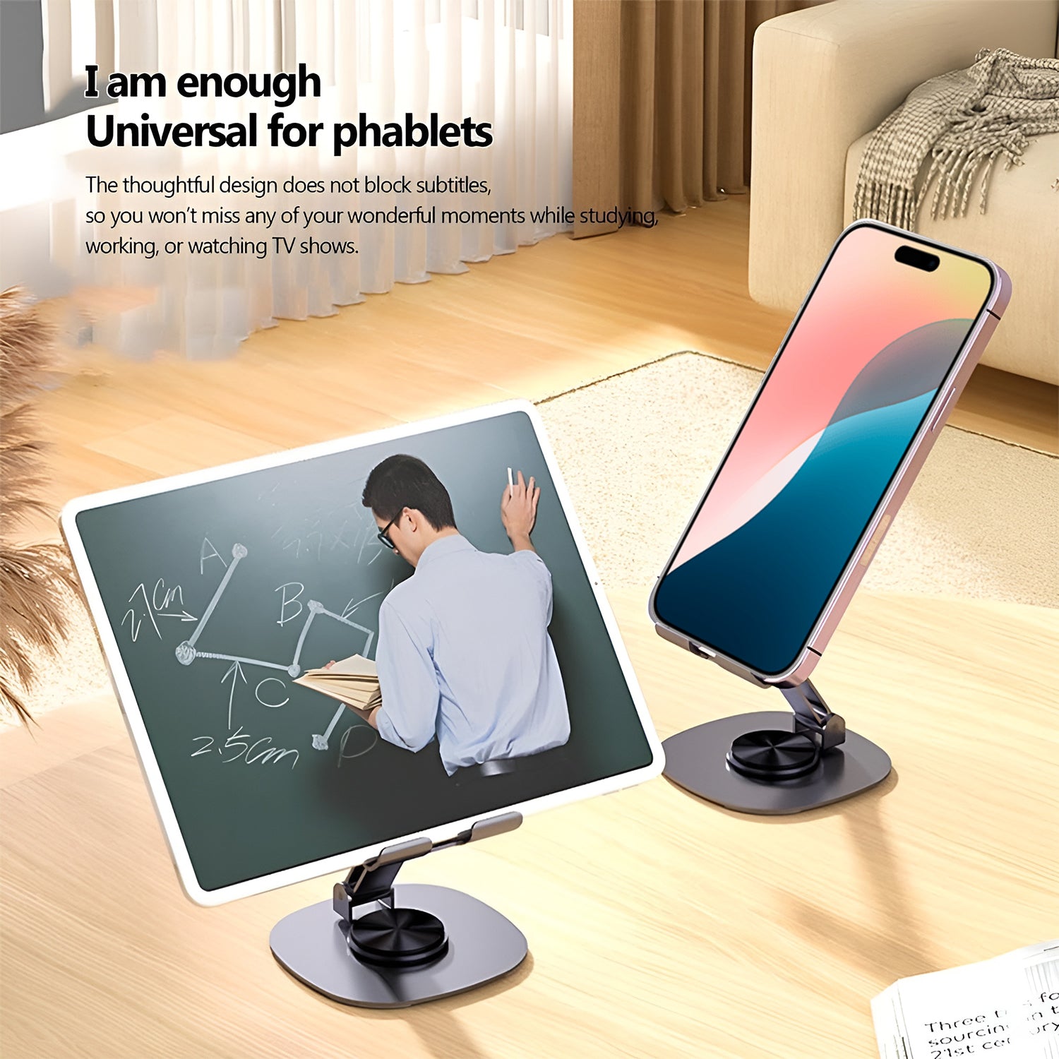 360° Rotatable Foldable Mobile Stand Adjustable Holder 1 Pc