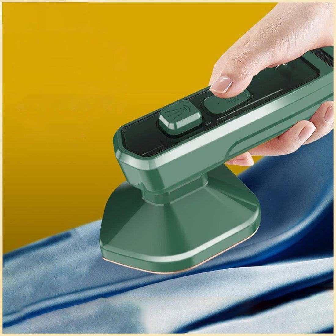 Mini Handheld Steam Iron – Portable Garment Steamer for Travel & Home