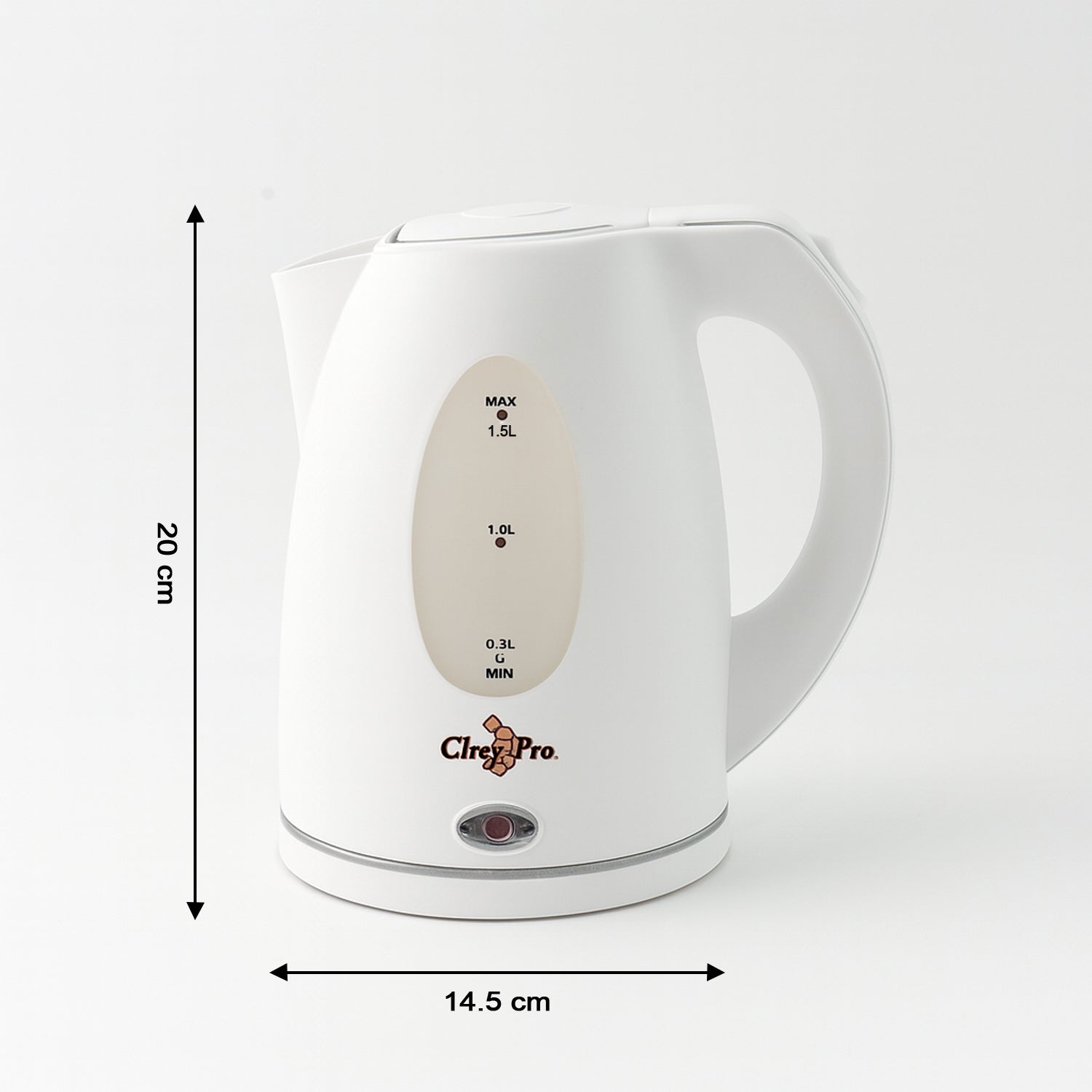 Electric Kettle - 1.5L Capacity, Fast Boil, 1 Pc